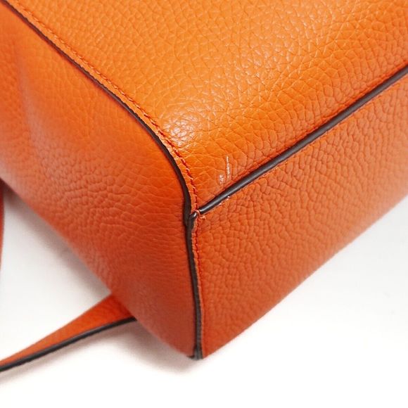 Authentic Tory Burch Leather Backpack - Picture 5 of 8